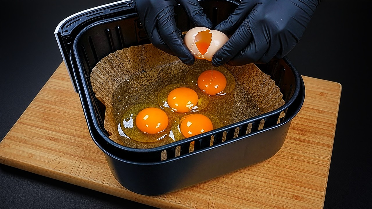 Just Pour 4 Eggs in Your Air Fryer! The Viral 10-Minute Recipe