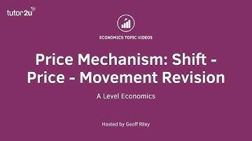 Price Mechanism - Shifts in and Movements along Curves I A Level and IB Economics