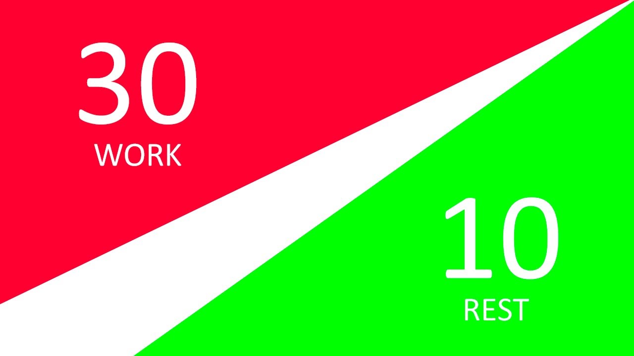 POMODORO TIMER 4X Work 30/10 | Study With Me - YouTube