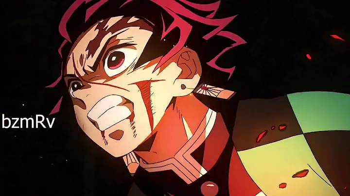 Demon Slayer  Tanjiro vs Rui「4320p」8K