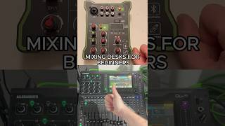 Digital mixing Desks for beginners - sound engineer basics tutorial 101