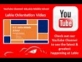 Lakie Orientation Video