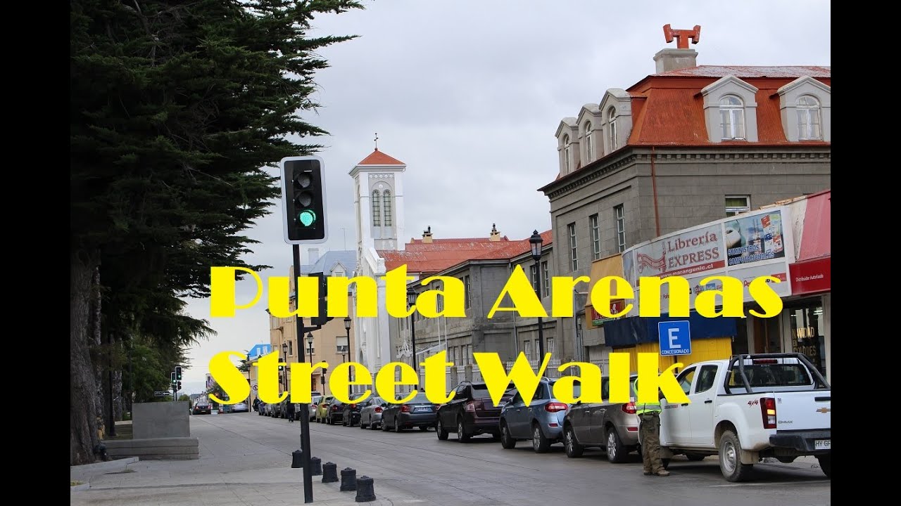 🇨🇱 Street Walk Punta Arenas - Chile -4K