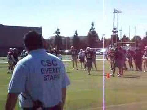 2007 49ers Training Camp - Day 2 - Davis vs Moore