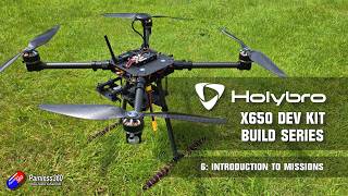 How to plan and fly an autonomous mission! (HolyBro X650 Build with Audupilot and a PixHawk 6C)