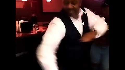 Johnny Randy Taylor from Johnny Taylor entertainment having fun at The Suite for Sunday night vibe