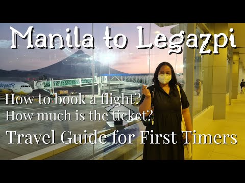 MANILA to LEGAZPI | How to Book a Flight? + How Much is the Ticket? | Travel Guide for First Timers