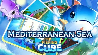 Fishing hook - Fishing Cube :  Mediterranean Sea Play ; Fishing Game screenshot 5