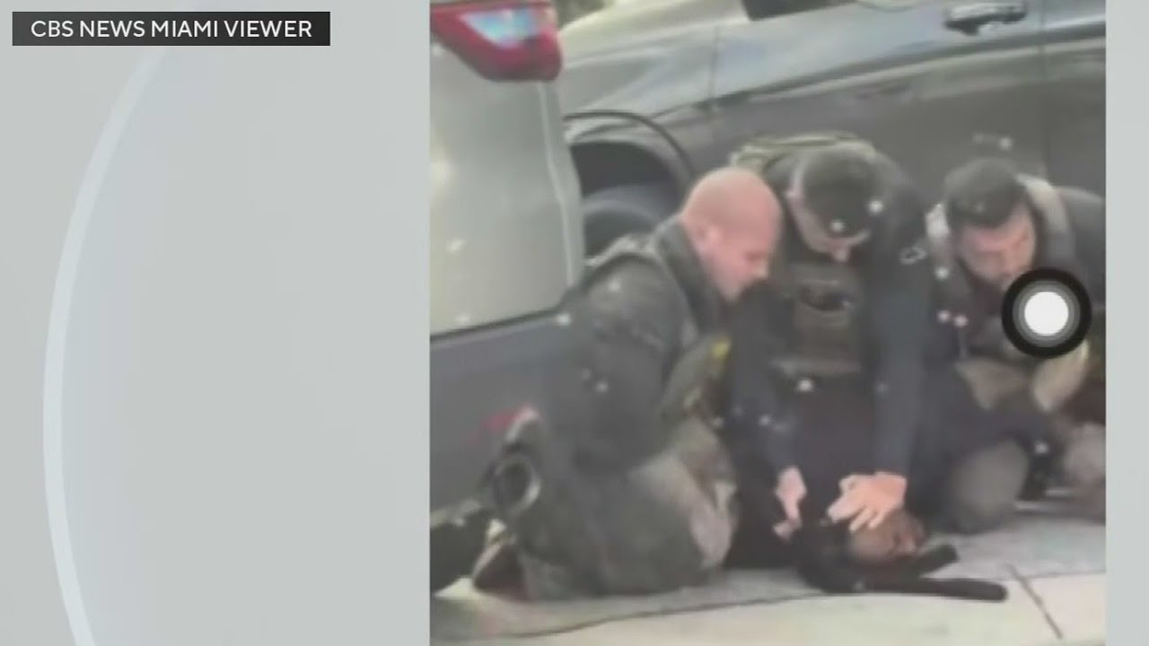 BSO deputies under fire after a rough arrest of a 41 year old man - YouTube