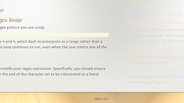 Solving the Loop’s Regex Conditional Issue in Bash Scripts