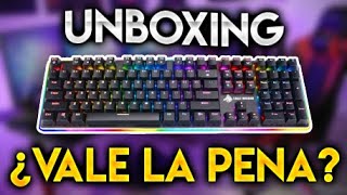 El Mejor Teclado Mecánico Económico Eagle Warrior Unboxing