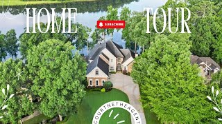 Inside a $799,900 Lakefront Home Tour in McDonough, GA | Finished Terrace & Spa-Style Owner’s Suite