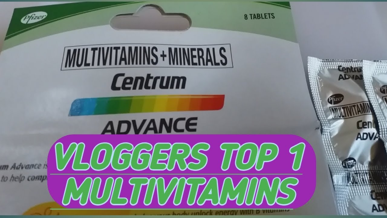 Multivitamins Centrum Advance Benefits of Multivitamins YouTube
