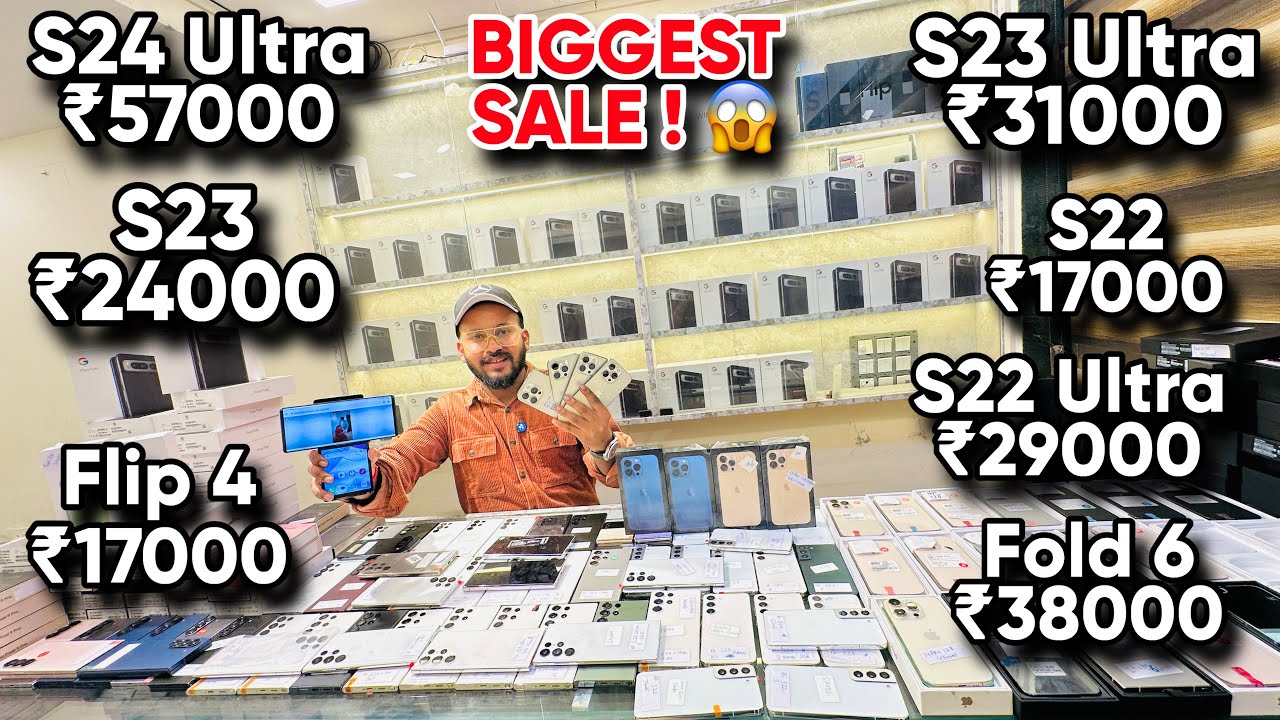 Biggest iPhone Sale Ever 🔥 I Cheapest iPhone Market | Second Hand Mobile | iPhone16 Pro iPhone 17
