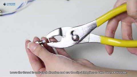 Creator Pro 2 replace the nozzle