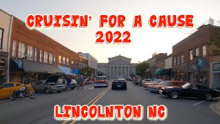 Cruisin’ for a Cause Downtown Lincolnton NC. September 17, 2022