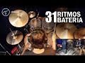 31 Ritmos Bateria | Aprender a tocar Distintos Géneros