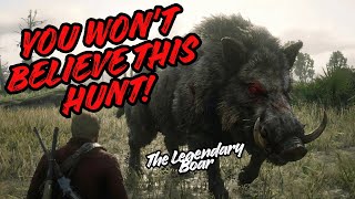 How To Find And Hunt The Legendary Boar In Rdr2