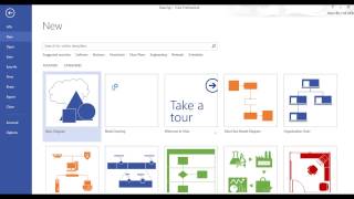 VẼ DFD bằng MS Visio 2013