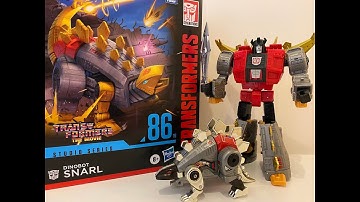 Unboxing Dinobot Snarl Studio Series 86 | Transformers