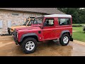 Land Rover Defender 90 Chassis build pt.1