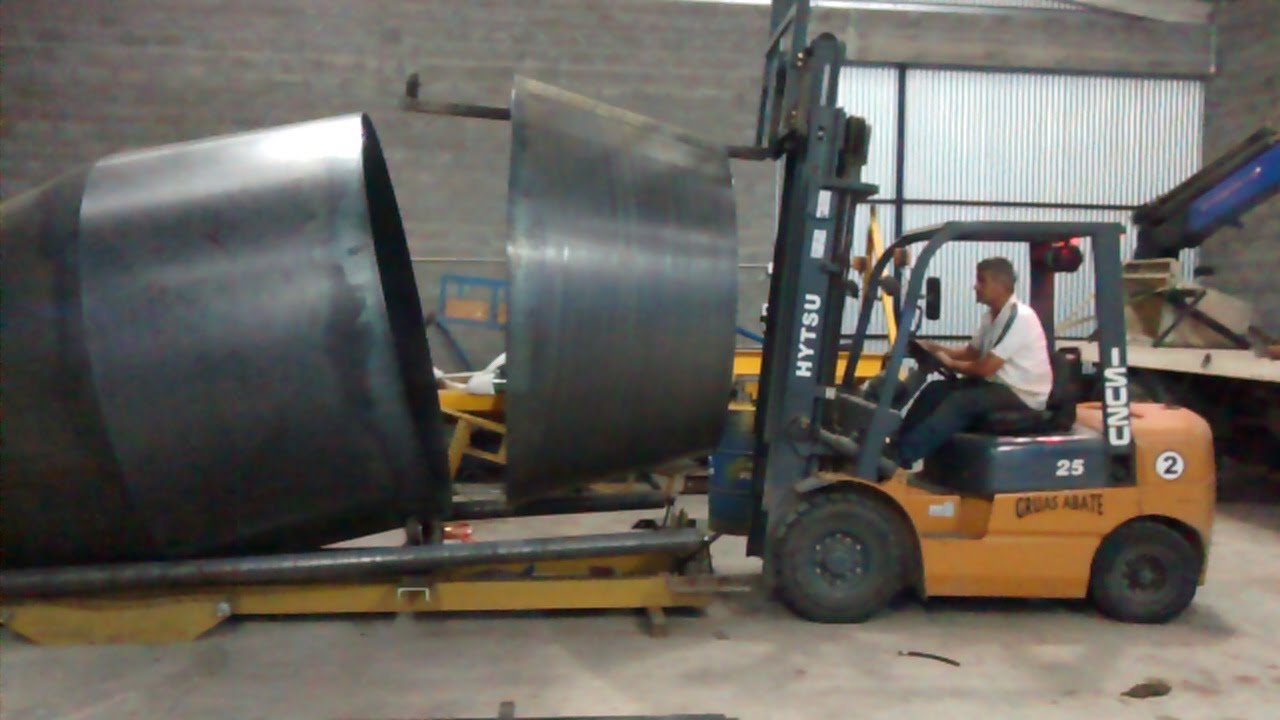 Trompo hormigonero Reciclado total / Abate Metalúrgica