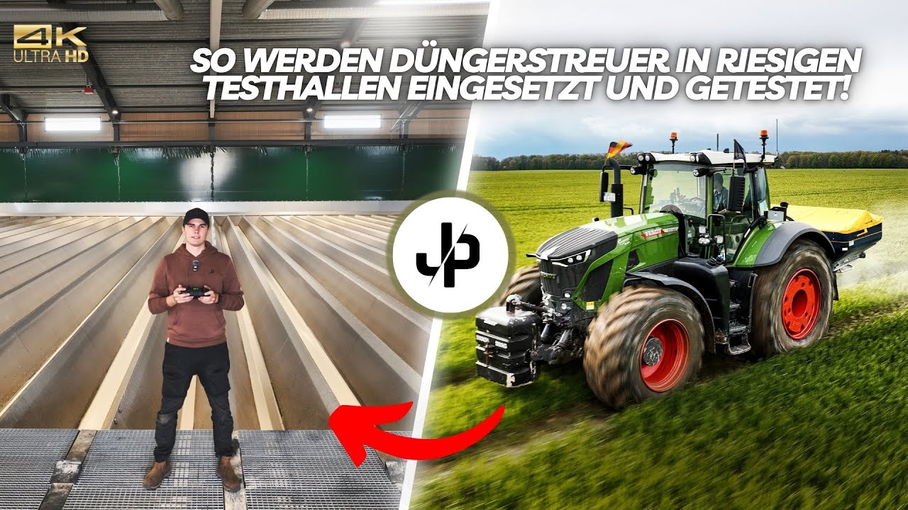 Riesige Testhallen, nur für Düngerstreuer! ✅ Bogballe Werksbesichtigung || JP Agrar