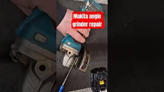 Makita angle grinder asmr Timelapse repair #powertoolrepair #makita #tools