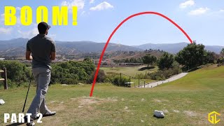 GOLF SHOT HITS EXPENSIVE HOUSE! (Dos Lagos Golf Course) - Part 2