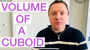 Maths What Is The Volume Of A Cuboid / Volume Of Prisms Definition