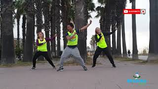 LOS HUESOS Dani Martin ft Juanes -  Coreografia zumba David Brasukas