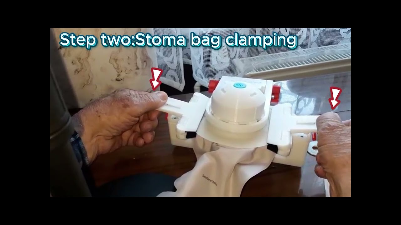 Hole cutter for one-piece ostomy system