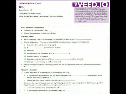 Vocabulary for IELTS