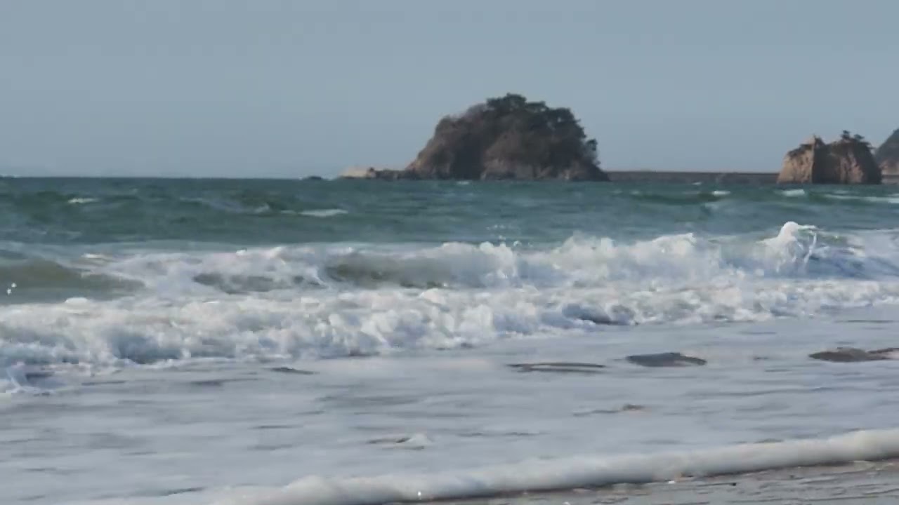 가만히 멍때리기-10분 힐링-보고 있으면 가슴이 뻥 뚫리는 파도소리