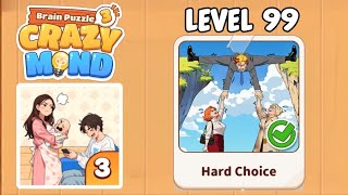 Brain Puzzle 3: Crazy Mind - Level 99 || Solution