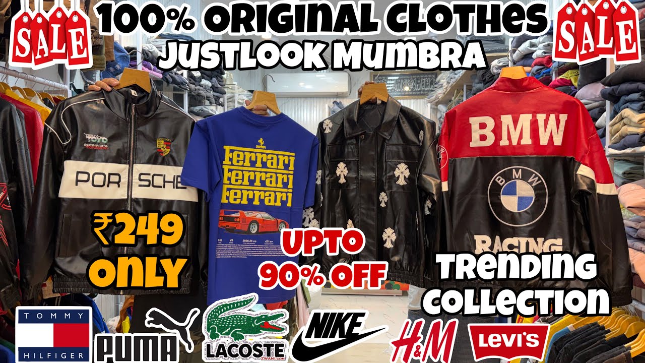 100% Original Clothes 🔥 | H&M Tshirts At ₹249 Only | H&M Jeans,Jackets | Branded Clothes in Mumbai