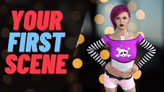 Getting Started With Daz3d Part 2  | Your First Scene