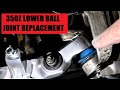 Replacing the front lower ball joints on a 350z #Nissan350z#Zociety