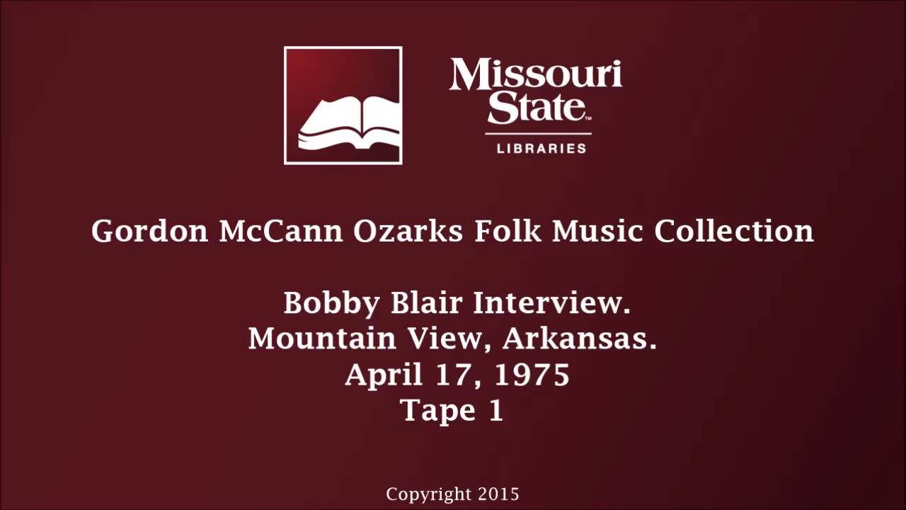 arkansas state us news McCann: Bobby Blair Interview, April 17, 1975