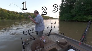 Can I Catch A Flathead Catfish With Only 3 Fishing Rods???