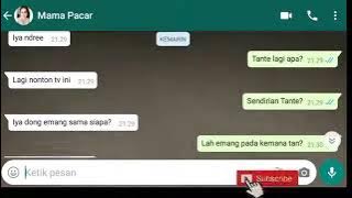 WA uwik'... mama pacar minta digenjot