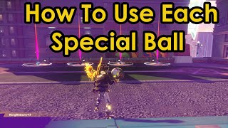 How To Use All Special Balls | Knockout City
