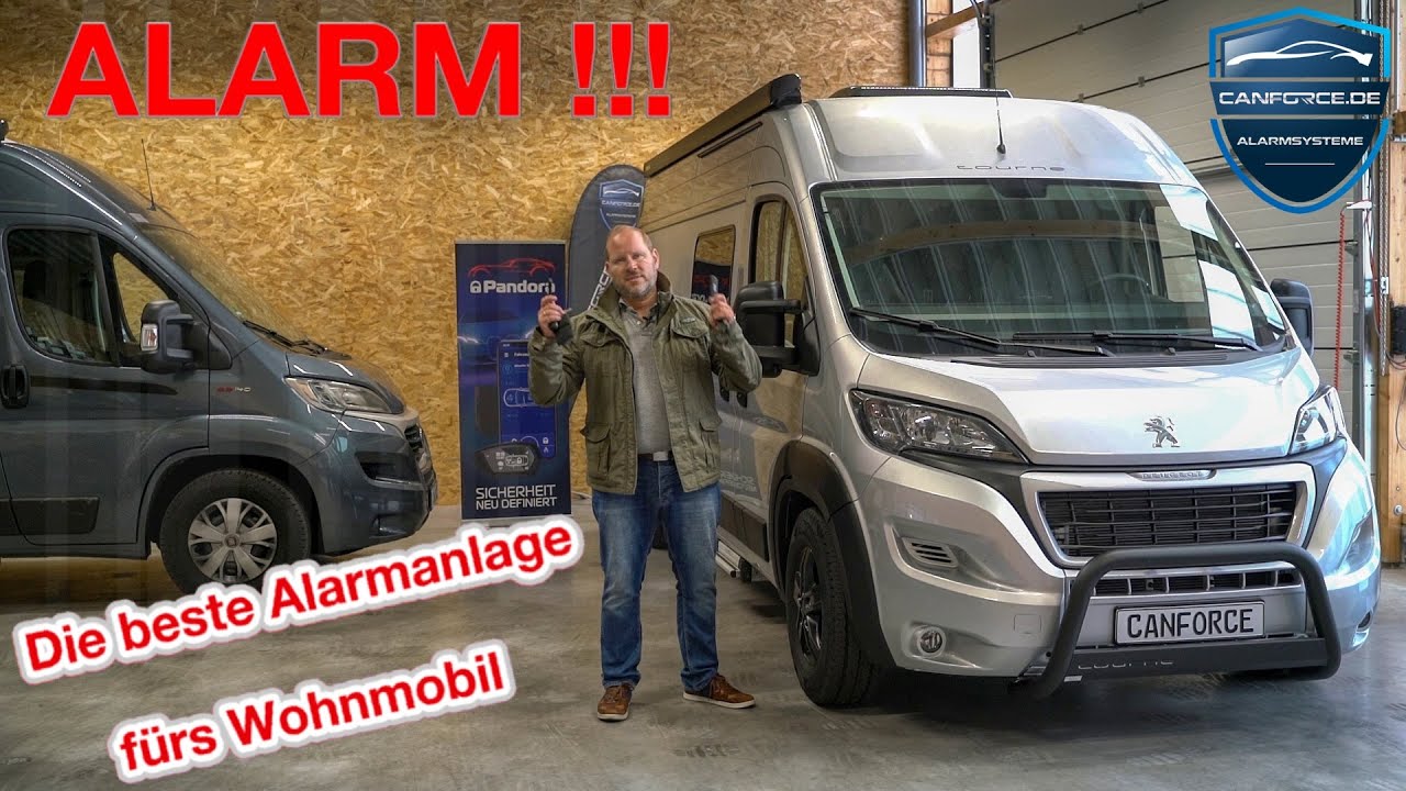 Tourne Mobil 435 Van 21 Die Beste Alarmanlage Furs Wohnmobil Kastenwagen Pandora Camper Mini Youtube