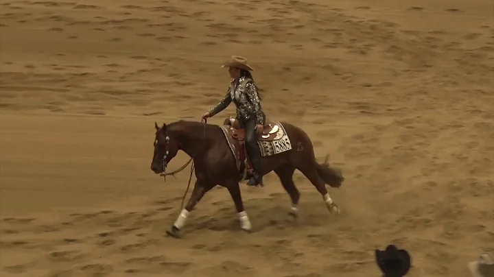 191002 Congress Amateur Reining Allison Thorson on...