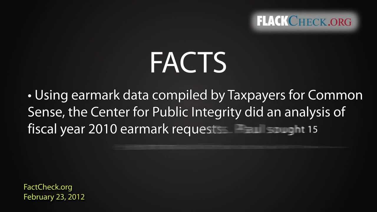 Debate Watch: Santorum vs. Paul on Paul's Earmark Record