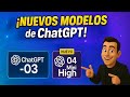 📌 ChatGPT se actualiza: Los modelos O3 y O4 Mini High son una locura 🚀