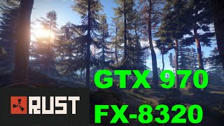 Rust GTX 970 & FX-8320 (Devblog 125) 1080p 60FPS