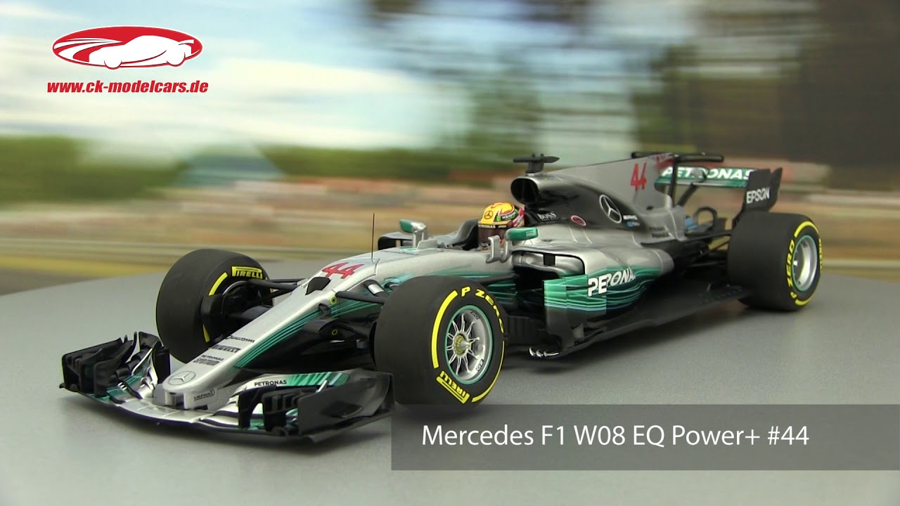 ckmodelcarsvideo L. Hamilton Mercedes F1 W08 EQ Power+ 44