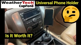 WeatherTech CupFone ● Cell Phone Holder for Your Vehicle
