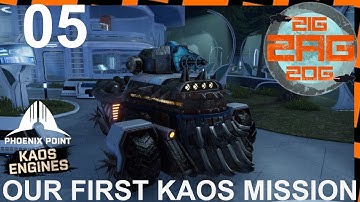 "Our First Kaos Mission"     Phoenix Point (Season 4) Kaos Engines Episode 5 (Legend Difficulty)
